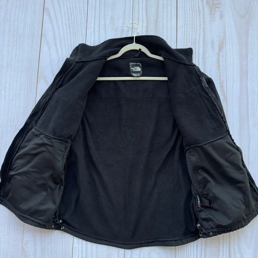 The North Face Denali Mens Size XL Full Zip Polartec Fleece Jacket Black